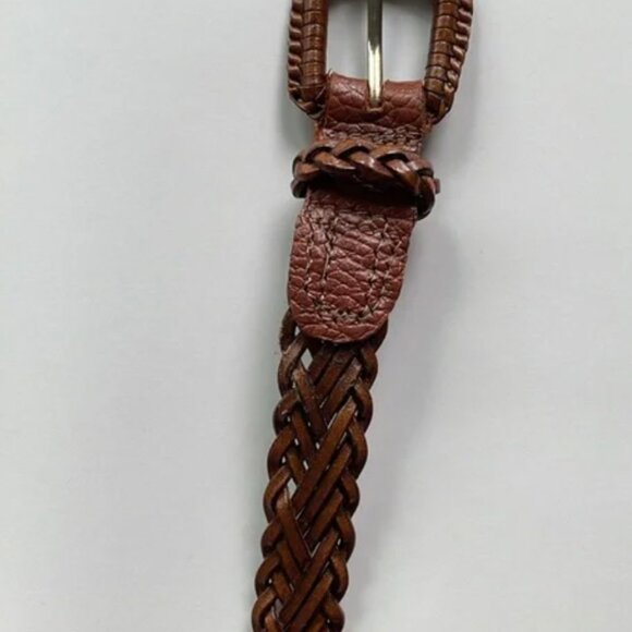 Leather Braided Belt - Picture 9 of 11